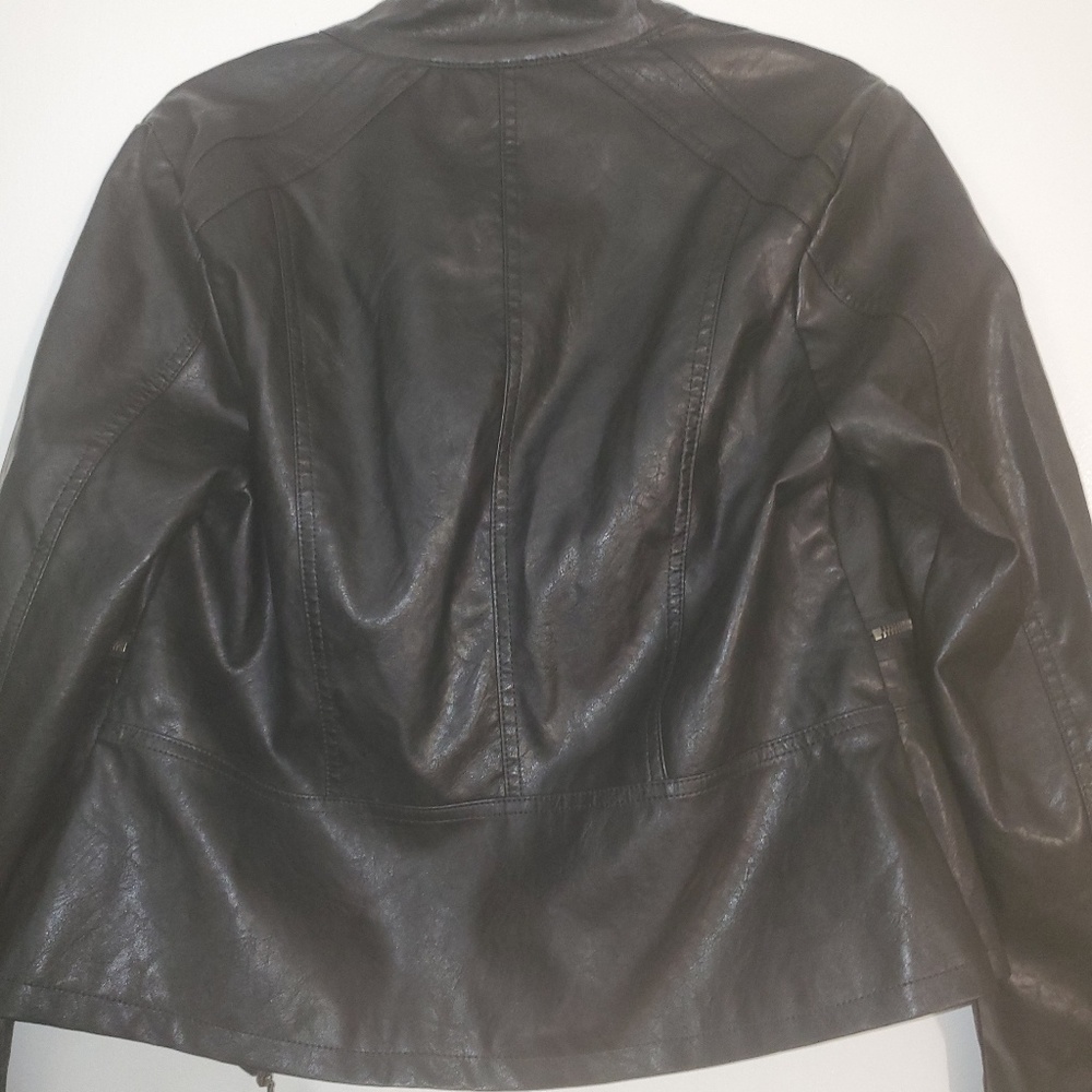 Apt. 9 Faux Leather Jacket - image 3
